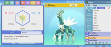 Dialga Shiny 6IV FR Pokémon Diamant Étincelant / Perle Scintillante