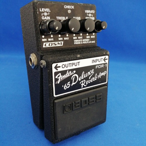 Pédale effets boss - d'effets, fdr-1