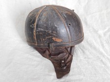 ANCIEN CASQUE BOL EN CUIR DEBUT ANNEES 50 / TAILLE 58-59 / GENDARMERIE ?