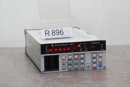 Rohde schwarz s urv5 - rohde,