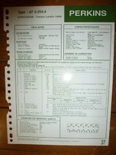 AT6.354.4 - Fiche Technique Perkins-Landini