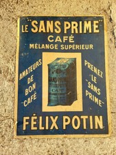 PLAQUE PUBLICITAIRE EN CARTON