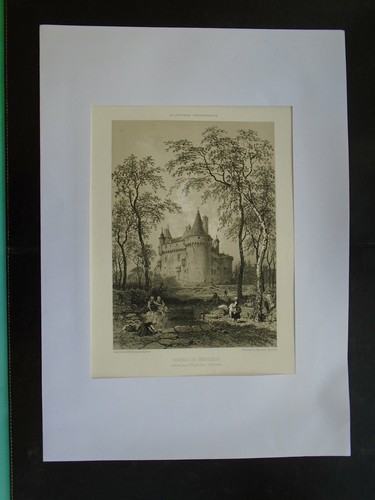 Lithographie la bretagne - -,
