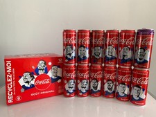 LOT 12 CANETTES COCA COLA EURO