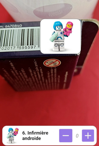 Lego infirmière androïde - infirmière,