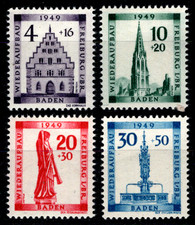 BADEN : Série 42 à 45, Neufs