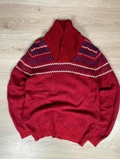 Pull vintage maille motifs