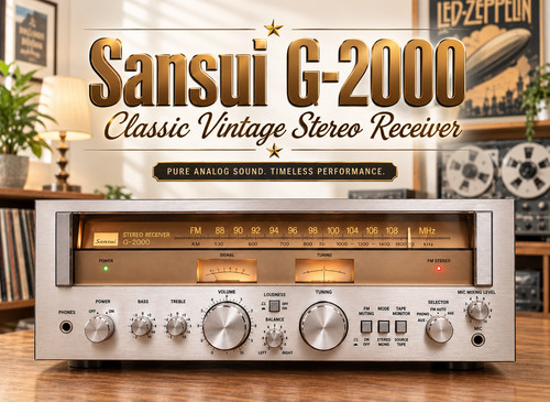 Sansui 2000 rare - sansui, g-2000