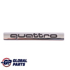 Audi A5 8T Logo QUATTRO sur le couvercle de coffre du hayon arrière 8H0853737 