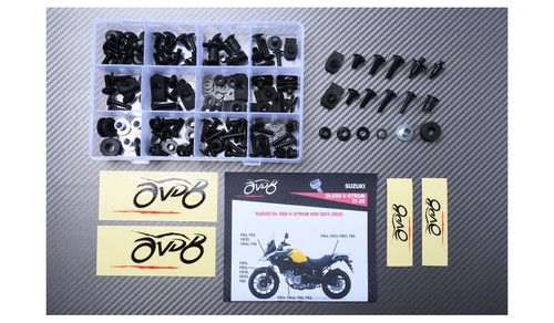 Kit visserie carénages noir - visserie,