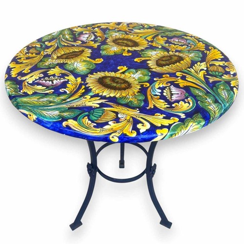 Table ronde pierre lavique - table,