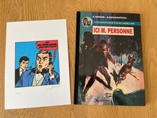 ALEX VAINCLAIR Ici M Personne aidans duchâteau toilé EX LIBRIS N°/S PAN PAN NEUF