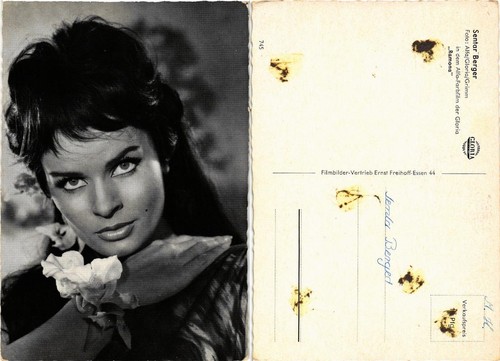 Cpa sentar berger film star - film,