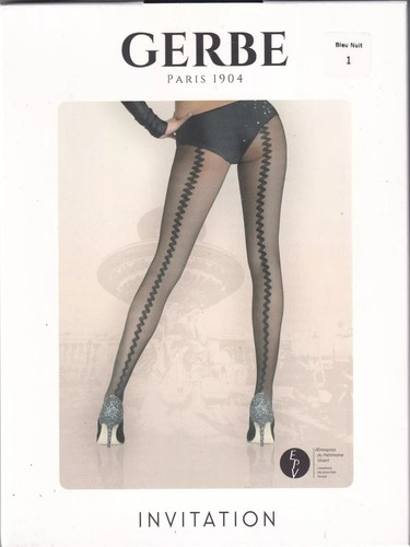 Collant couture gerbe - collant,