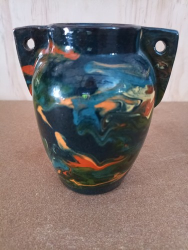 Petit vase terre - , vernissée