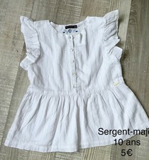 Sergent-major 10 Ans Fille 