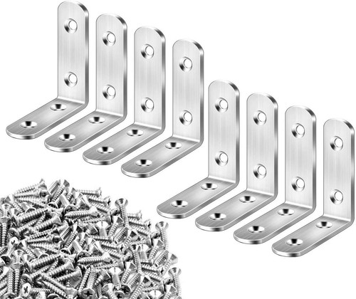 équerres fixation inox - 8,