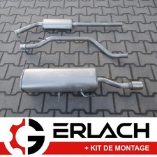 Pour Peugeot 307 CC 1.6i 16V 2004-2006 echappement silencieux 3412