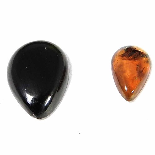 Lot cabochons de poire - de, 2