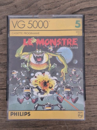 Casette jeux vidéo monstre - jeux,