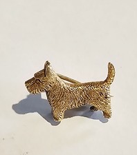 Ancienne Broche  En Or Massif 9 Carats  6,7 Grammes 