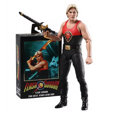 Figurine Flash Gordon Neca 1980 Avec Accessoires Pvc +/- 18 cm Collection-Cadeau