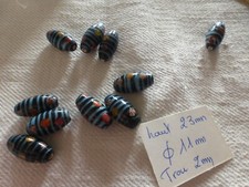 lot de 10 grosses  perles