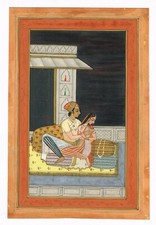 Main Peinture Miniature De