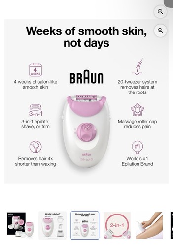 Braun silk épil epilator - braun,