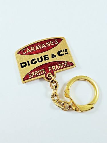 Porte clés caravanes digue - caravanes,