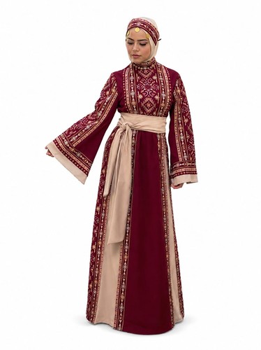 Palestinian embroidered dress - palestinian,