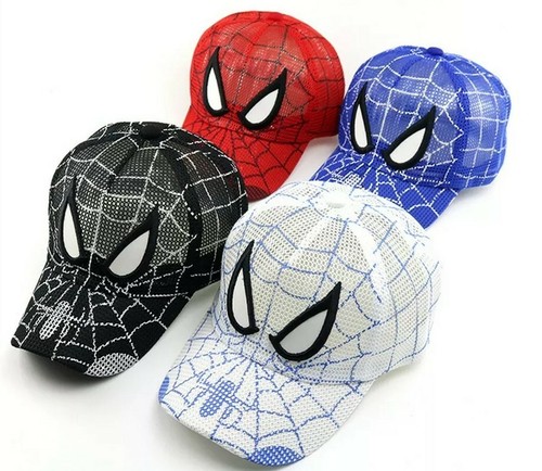 Casquettes spiderman lot 4 - spiderman,