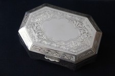 Sterling silver jewelry box Jewellery box Oriental style Oriental art Storage
