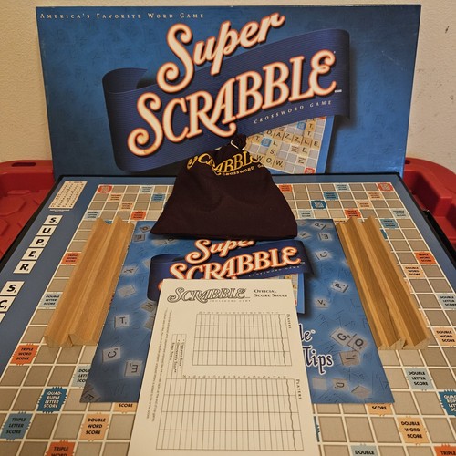 Super scrabble crossword board - super,