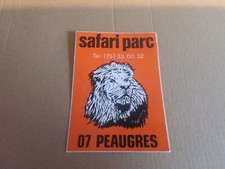 Autocollant ancien d'oŕigine