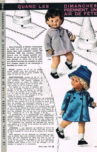 Page poupée françoise - ▬►page,