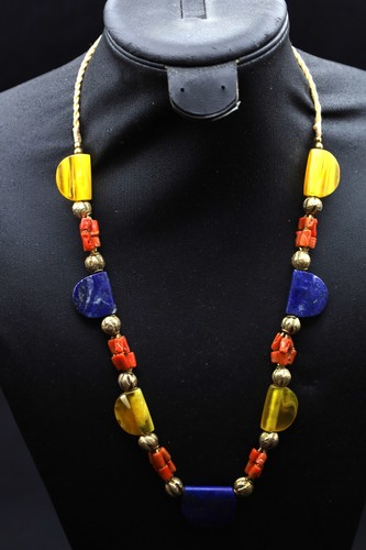 Collier perles bijou ancien - perles,