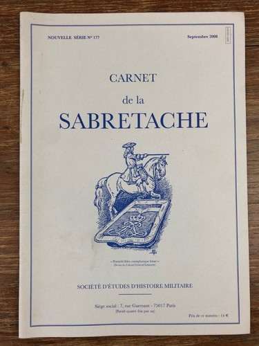 Carnet sabretache 177 - la,