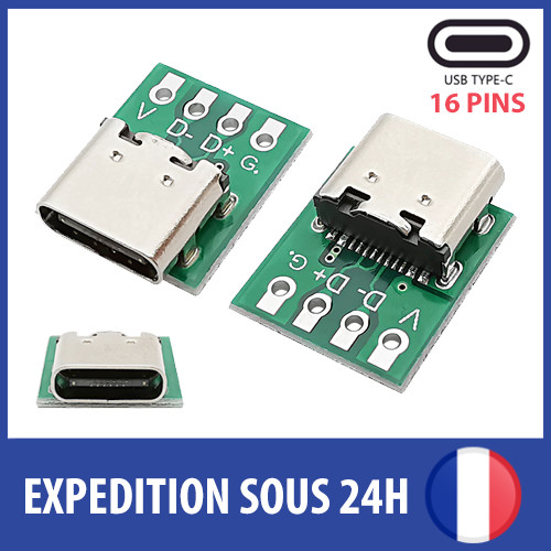 Connecteur usb type femelle - usb,
