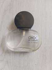 FLACON VIDE VINTAGE CHOC DE CARDIN POUR COLLECTION EN TBE 