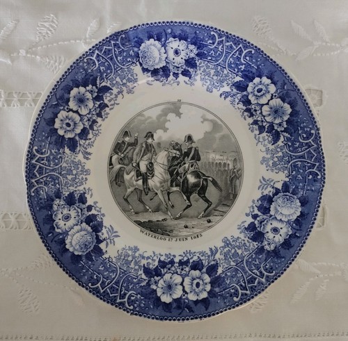 Assiette dessert creil - assiette,