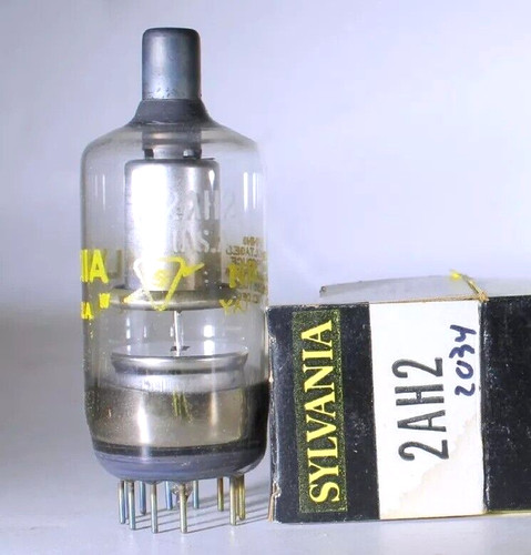 Tube 2ah2 sylvania nos - sylvania,