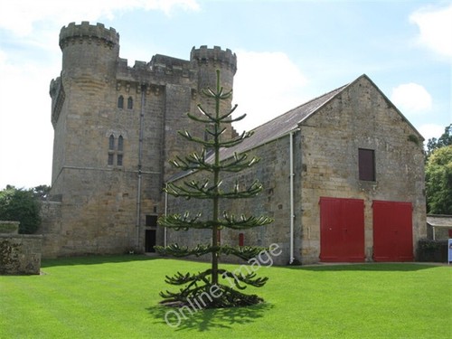 Photo 6x4 belsay castle and - photo,