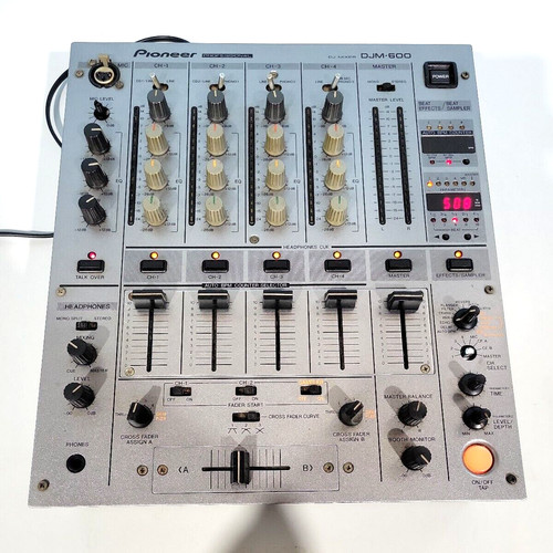 Pioneer djm 600 - djm-600, silver