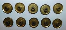 10 POULIES DE 25mm EN LAITON