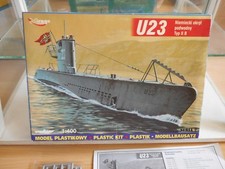 Modelkit Mirage Hobby Submarine U23 Typ II B au 1:400 en boîte