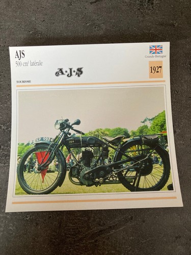 Carte fiche moto - carte,