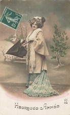 CP HEUREUSE ANNEE FEMME ROBE