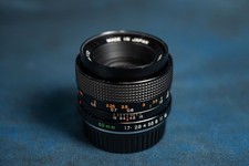 Objectif yashica 50mm - objectif, f1.7