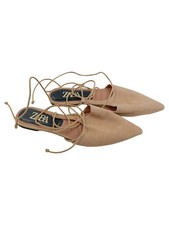 Zara Ballerines Femme Beige